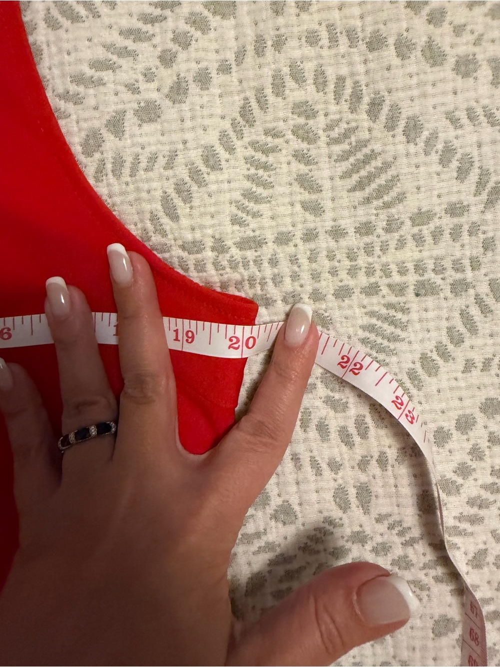 NWT Commence Red Ruffle High-Low Cocktail Dress Size XL - Picture 9 of 11